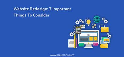 Website redesign: 7 important things to consider