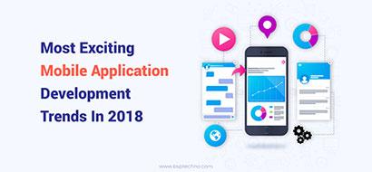 Most exciting mobile application development trends in 2018